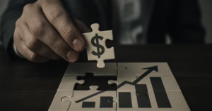Peça de quebra-cabeça não se encaixando, simbolizando o desalinhamento que indica a hora de trocar de contador.